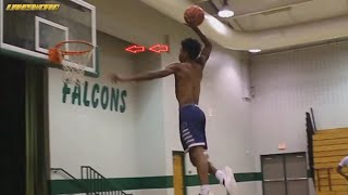 Ja Morant shows off his athleticism during a private run