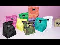 値段もかわいい大人の名品図鑑 9 bags usaのランチバッグ