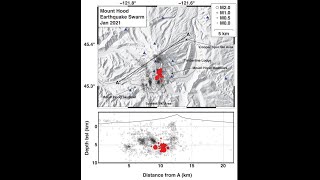 Mount Hood Volcano Update.. Magma Chamber at 5-7km deep Earthquake update 1/17/2021