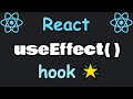 React useEffect() hook introduction 🌟