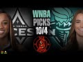 DRAFTKINGS WNBA 10-4 DFS PICKS