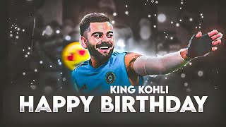 Virat Kohli - The king 🔥 || Virat Kohli Birthday Status || Virat Kohli Birthday Edit Status