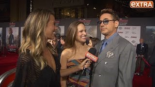 'Extra' Hangs with the 'Avengers: Age of Ultron' Cast at L.A. Premiere!