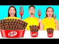 Big, Medium and Small Plate Challenge | Amazing Cooking Hacks by HAHANOM Challenge