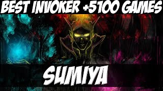 INVOKER WITH +5100 GAMES SUMIYA !! - Dota 2