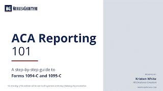ACA Reporting 101