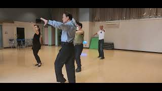 Waltz Line Dance 獨角戲 單人 太極 華爾滋 蔡輝煌 和 救國團 中壢南區中心 蔡0910290309