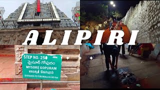 Day 2 Alipiri to tirumala 3550 metlu 8.6 KM ekkadaniki 3 hours pattindi