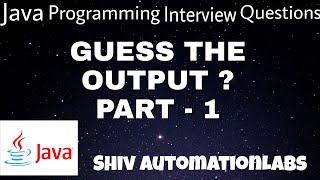 Java Programming Interview Questions - String Immutability in Java Based | Guess the Output Part 1