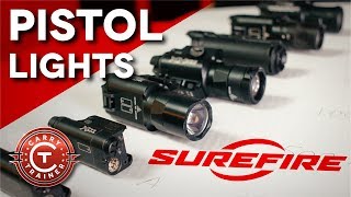 Ultimate Pistol Light Comparison - SUREFIRE X400 Ultra, X300 Ultra, XH35, XC1 and More! | Episode 38