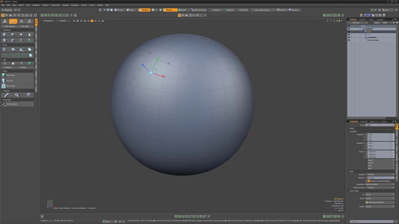 Modo Essentials Tools Youtube