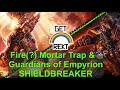 [HC] Grim Dawn Speedleveling - Shieldbreaker, fire Mortar Trap & Guardians - Part 1 normal & elite