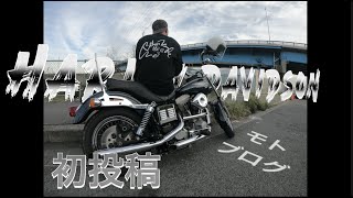 【初投稿】モトブログ　＃01 Vlog ハーレー