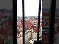 bird s eye view from the prague astronomical clock tower