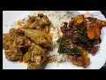 ghee rice recipe neychor and chicken fry neychoru satisfying video