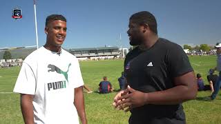 Coach Kooks chats to Springbok Canan Moodie | Boland Landbou