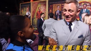 Daniel Craig, Ana De Armas, Jaeden Martell, and Jamie Lee Curtis Talk Knives Out At The Premiere