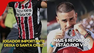 Santa Cruz rescinde com dois atletas e buscar mais reforços para Série D!