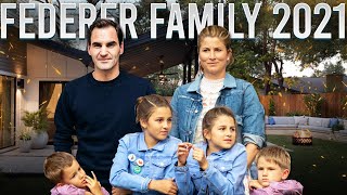 Roger Federer's Family - [ Wife Mirka Federer & Kids Myla, Charlene, Lenny & Leo Federer]