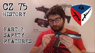 CZ 75 History - Part 2 - Safety features [4K]