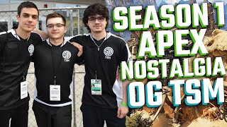 11 Minutes of Apex Nostalgia - OG TSM Squad Playing Season 1 Kings Canyon Ranked | Albralelie