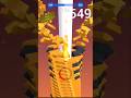 Stack ball gameplay level 549 up #stackball #gameplay #mrgaming #shorts