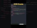 dom events, click event, dom manipulation #javascript #javascripttutorialforbeginners
