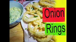 Homemade Onion Rings / Super Crispy and Easy to cook!!