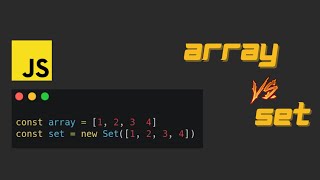 JavaScript Array vs Set | Key Differences, Performance & Use Cases Explained!