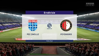 Zwolle Feyenoord Eredivisie Leauge Full Game Highlights