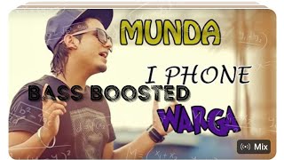 A Kay - Munda Iphone Warga [Bass Boosted] | DJ DARK SHADOW | NEW PUNJABI SONG 2023