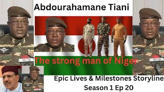 General Abdourahamane Tchiani , the strong man of Niger