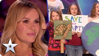 An important SOS From The Kids: SAVE THE PLANET! | Auditions | BGT 2020