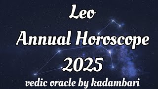 Leo Annual Horoscope 2025, Based On Transits of Jupiter, Saturn \u0026 Rahu - Ketu in 2025