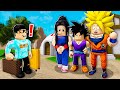 Adopted By GOKU Family! (Roblox)