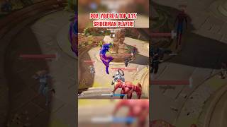 POV: You're a top 0.1% Spiderman player🕸️🫡 (Marvel Rivals)