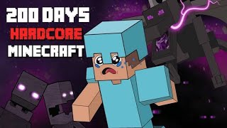 100 Day survived Hardcore Minecraft