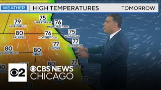 Sunshine and warmer temps heading into the weekend
