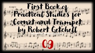 First Book of Practical Studies for Cornet and Trumpet by Robert Getchell 009