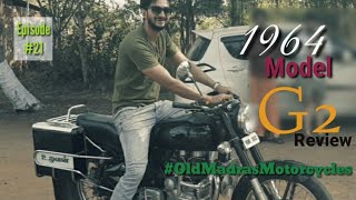 1964 model Royal Enfield G2 bullet walk around and review | Made in England | Old bullet for sale