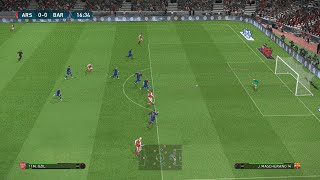 PES 2017 GAMEPLAY | ARSENAL VS BARCELONA (Pro Evolution Soccer 2017 Demo)