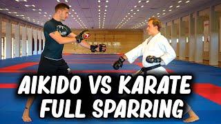 Aikido vs Karate | Full Sparring and Exchange