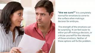 Are You Ready to Let Go of Your Embryos?