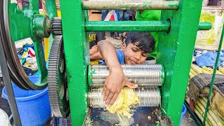 লাটিম ঘুরার বয়সে ঘুরাচ্ছে গেন্ডারির মোটর | ১০ বছর ও ১৬ বছরের ২ ভাইয়ের জীবন যুদ্ধ | আখের রস