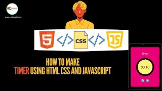 how to make timer using HTML CSS JAVASCRIPT | line by line code for beginners