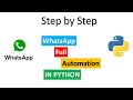 Whatsapp Automation in Python   Reading messages
