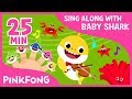 Shark Finger Family & more | Sing Along with Baby Shark | Compilation | Pinkfong Songs for Children