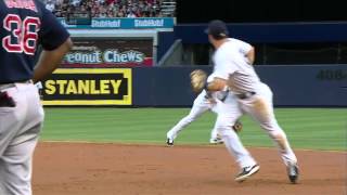 2012/07/27 Cano's diving play