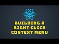 🖱️ Discover How to Implement Customizable Context Menus in React Projects