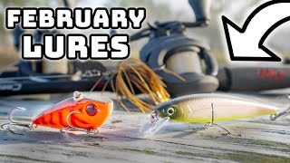 Fish THESE Lures To Catch February Bass!